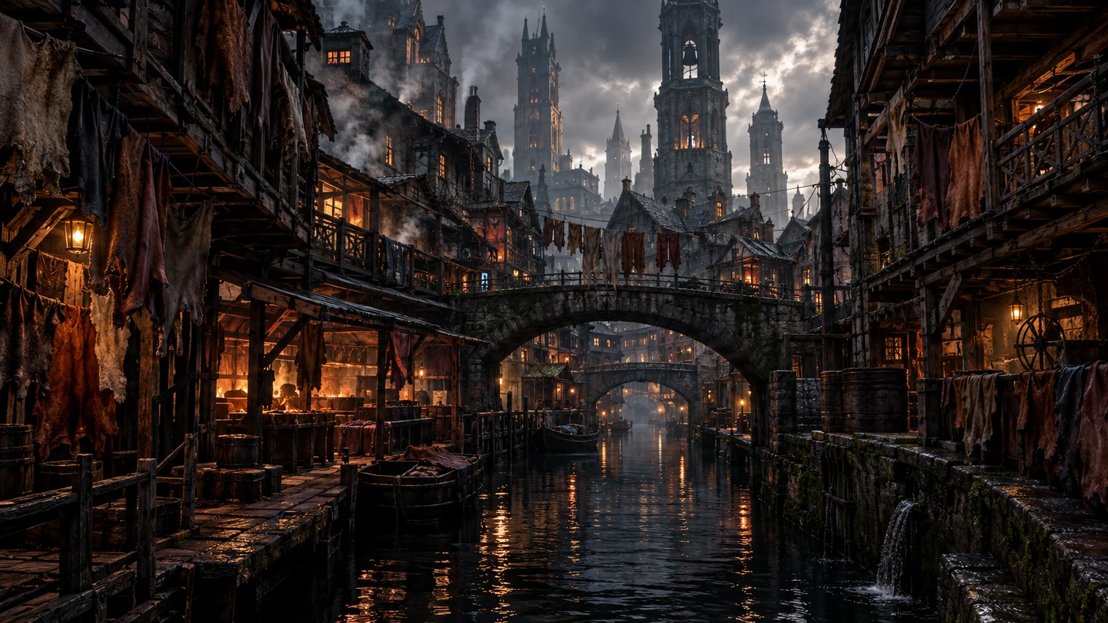Gerberbogen · Canal Quarter – Narrow waterways, bridges and tanner workshops evoke a life of hard work.