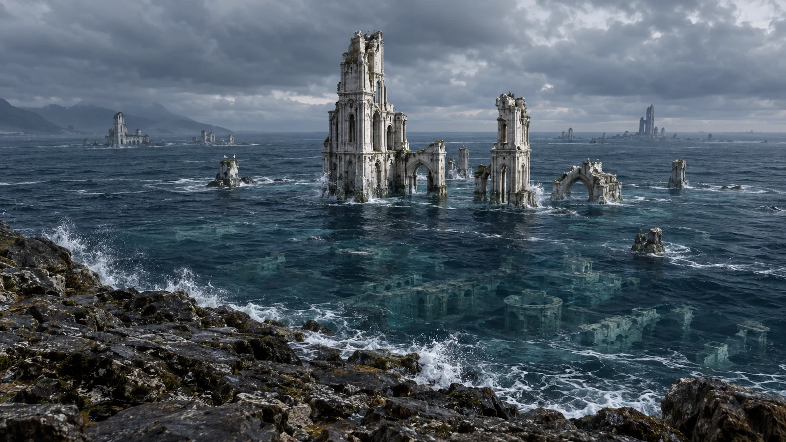 White Towers — conceptual archive illustration