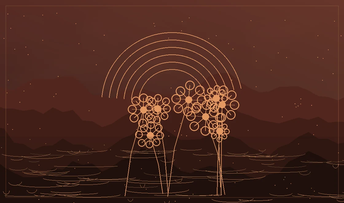 Blutblüte — redaktionelle Archivillustration