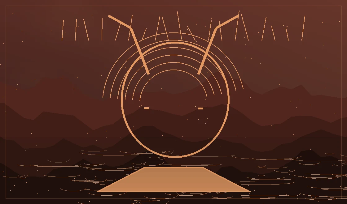 Obsidian-Wächter — redaktionelle Archivillustration