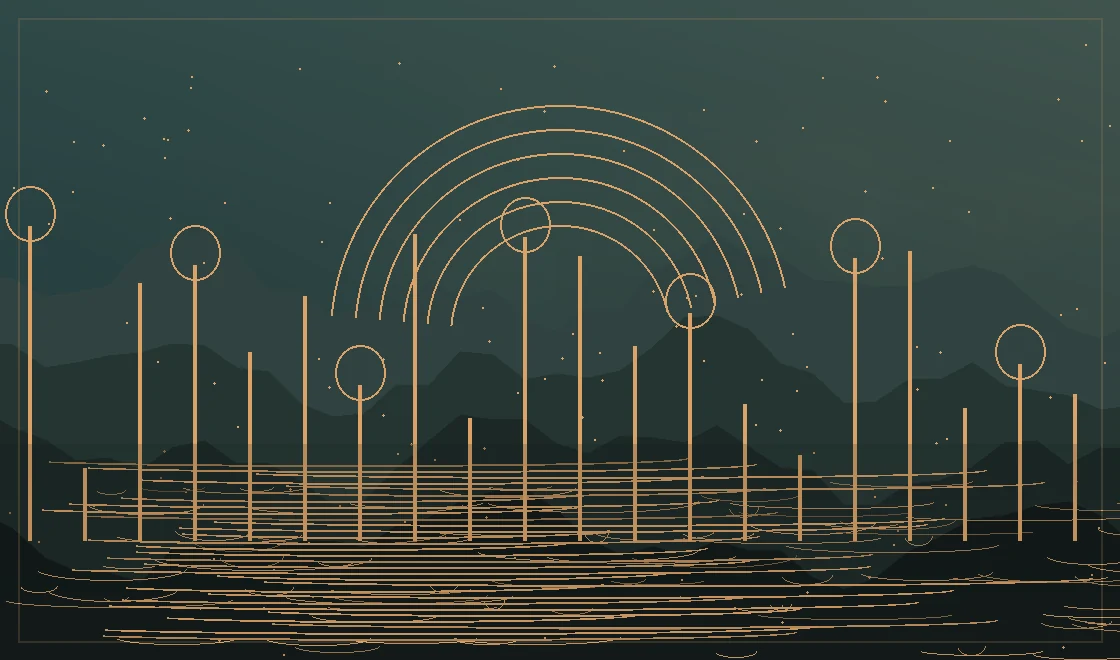 Das Wylla-Meer — redaktionelle Archivillustration