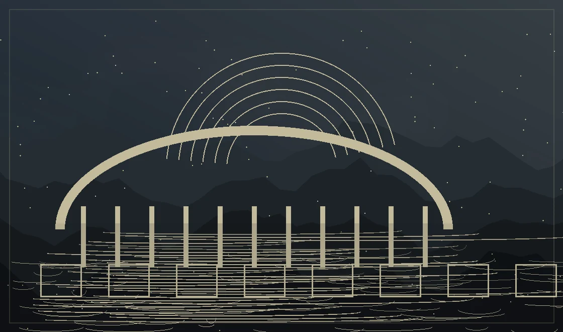 Veldbrücke — redaktionelle Archivillustration